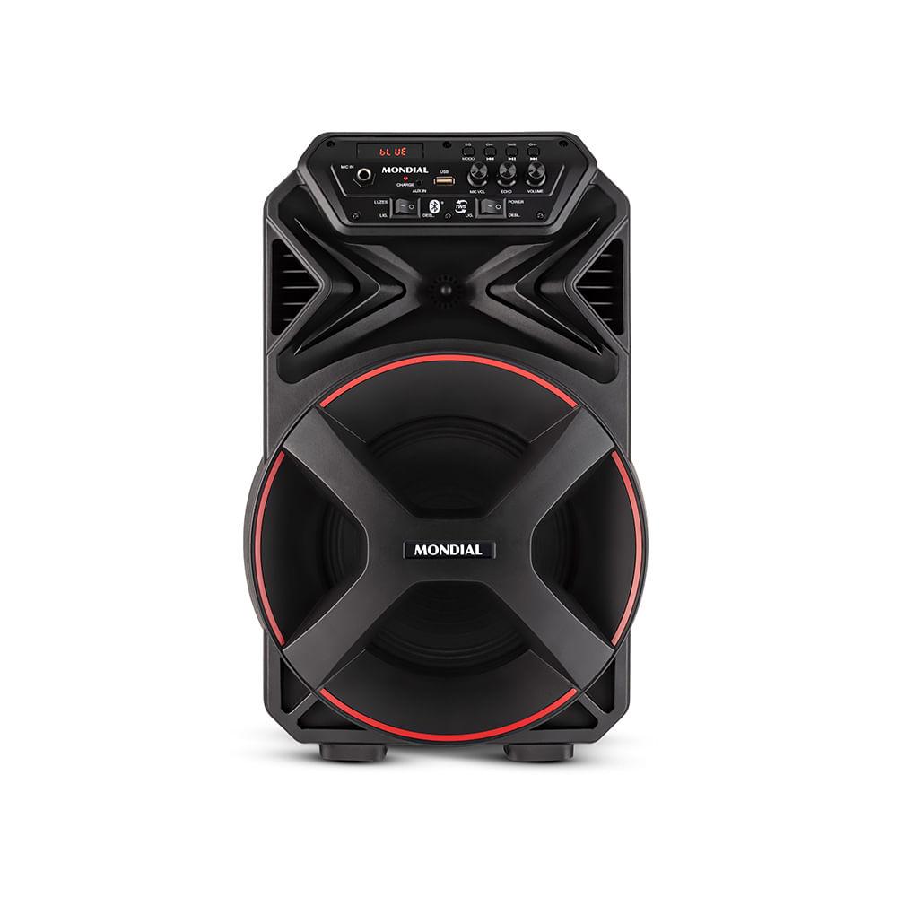 Caixa Amplificada Mondial CM250 250W RMS Preta - Bivolt - 3