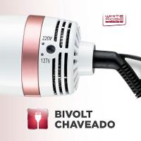 Escova Secadora Mondial ES-50 1200W Branco e Rosé Gold - Bivolt - 3