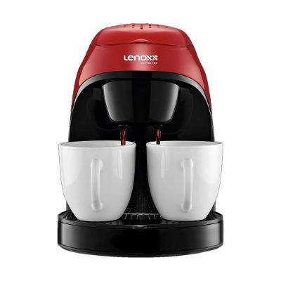 Cafeteira Elétrica Lenoxx Red Coffee PCA031 Vermelha 2 Xícaras - 127V