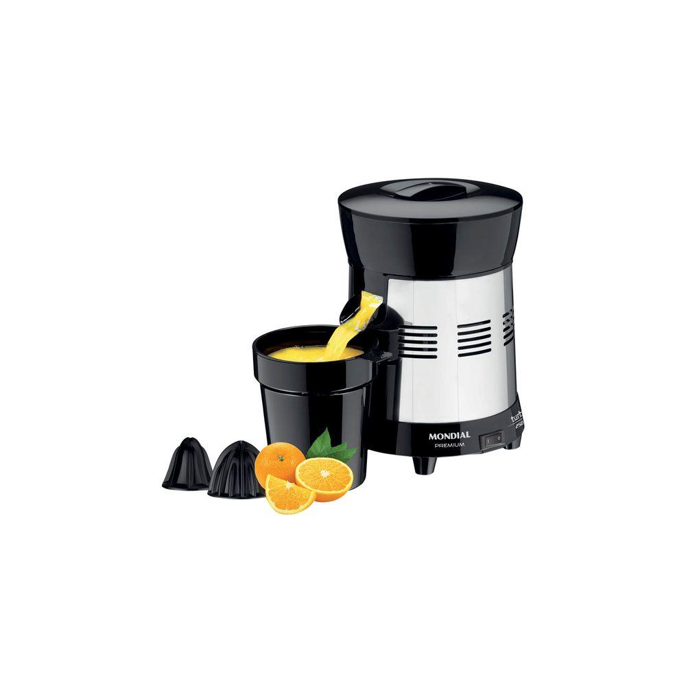 Extrator de Frutas Mondial Premium Turbo E-10 1,0L Preto 250W - Bivolt - 2