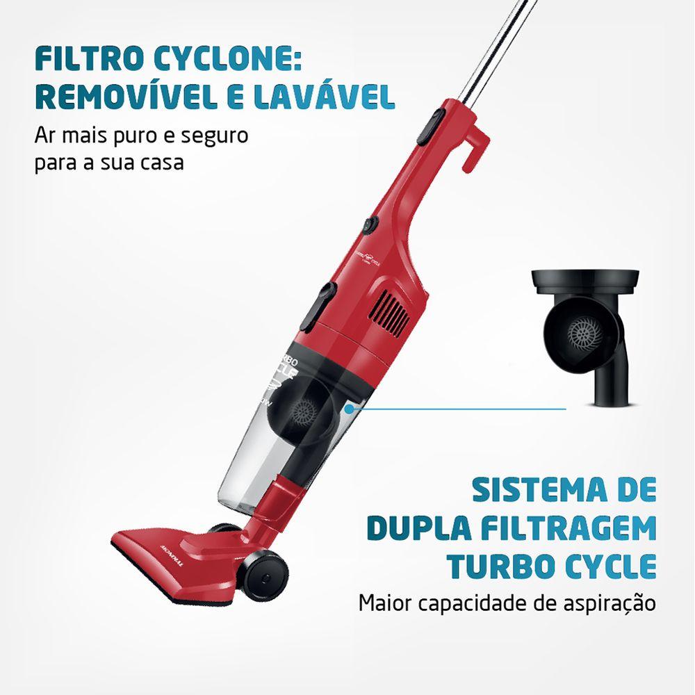 Aspirador de Pó Vertical Mondial Turbo Cycle AP-36 - 1100W 127V - 3