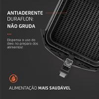 Fritadeira Elétrica Air Fryer Mondial AFN-80-BI 8L Preta - 220V - 8