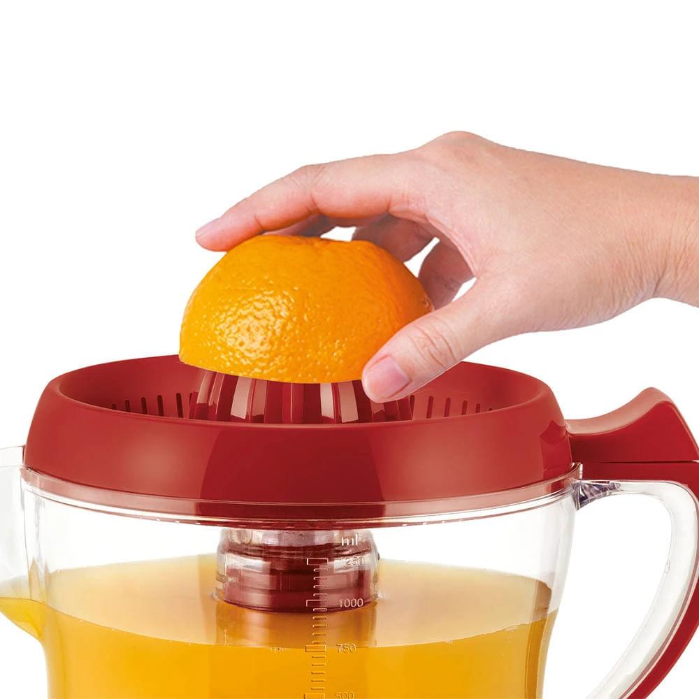 Espremedor de Frutas Mondial Red Premium E-23 1,25L Vermelho 30W - 220V - 1