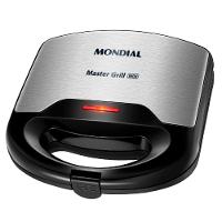 Sanduicheira e Grill Mondial Master S-20 Preto/Inox - 750W 220V - 7