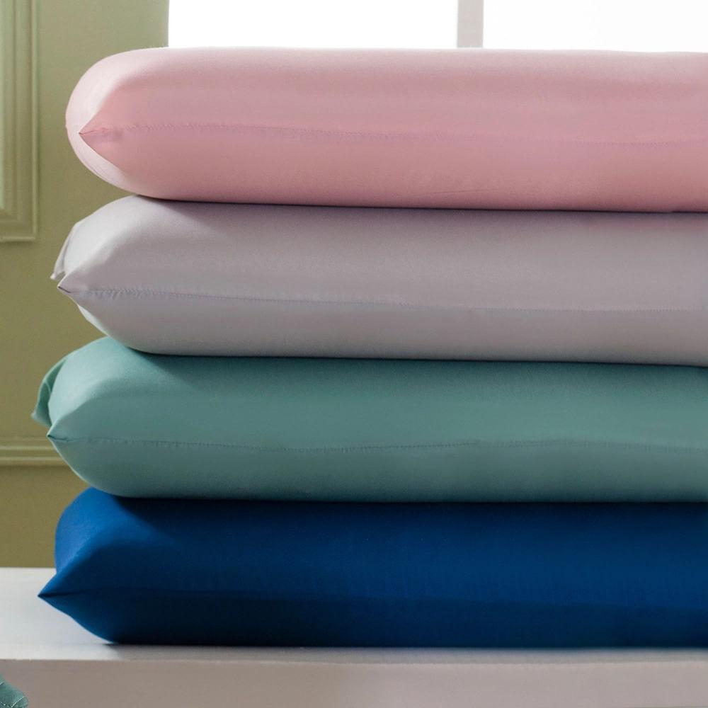 Capa Fronha de Travesseiro Microfibra Cazza Rosa - 1