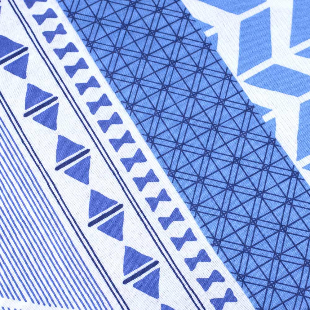 Jogo de Cama Solteiro Cazza Microfibra Geométrico Duplo 3 Peças - Item Sortido - 3