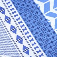 Jogo de Cama Solteiro Cazza Microfibra Geométrico Duplo 3 Peças - Item Sortido - 3