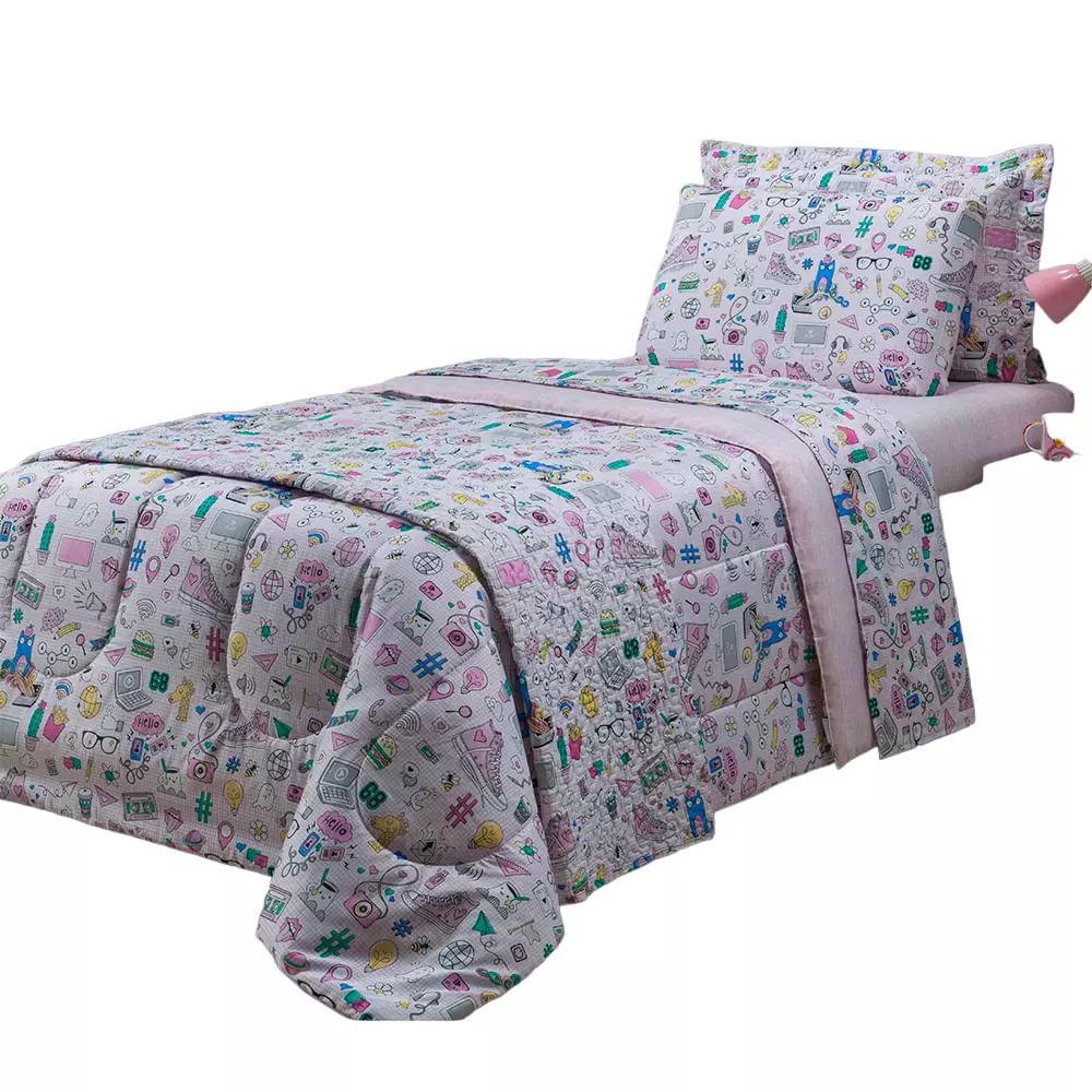 Capa Fronha de Travesseiro Cazza Menina - Item Sortido - 1