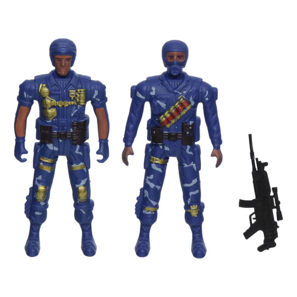 Kit Policial de Brinquedo Etilux com 4 Peças - 2