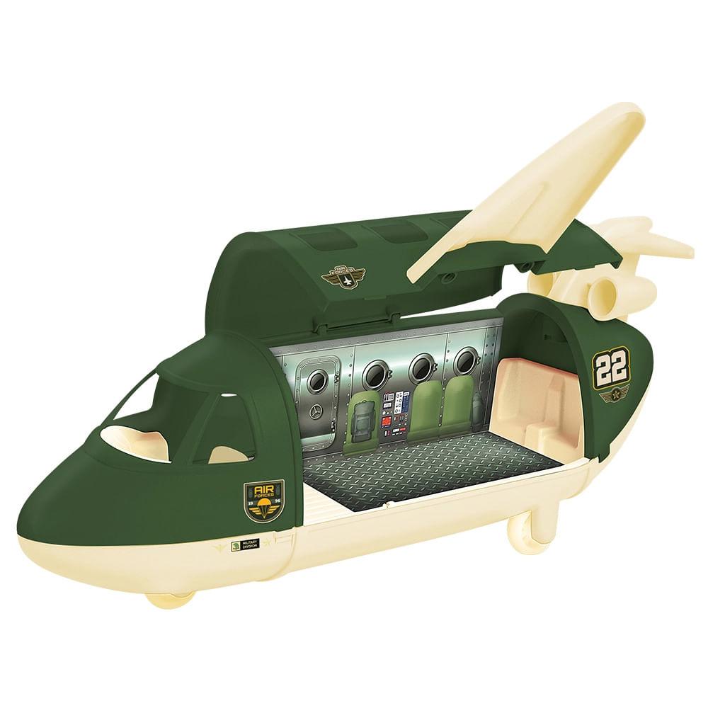 Avião de Brinquedo Samba Toys Force Militar - 2