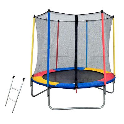 Cama Elástica Play & Fun Colorida 2,44x1,80cm