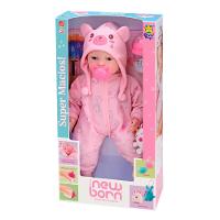 Boneca New Born Divertoys Brincando de Pijama - 1