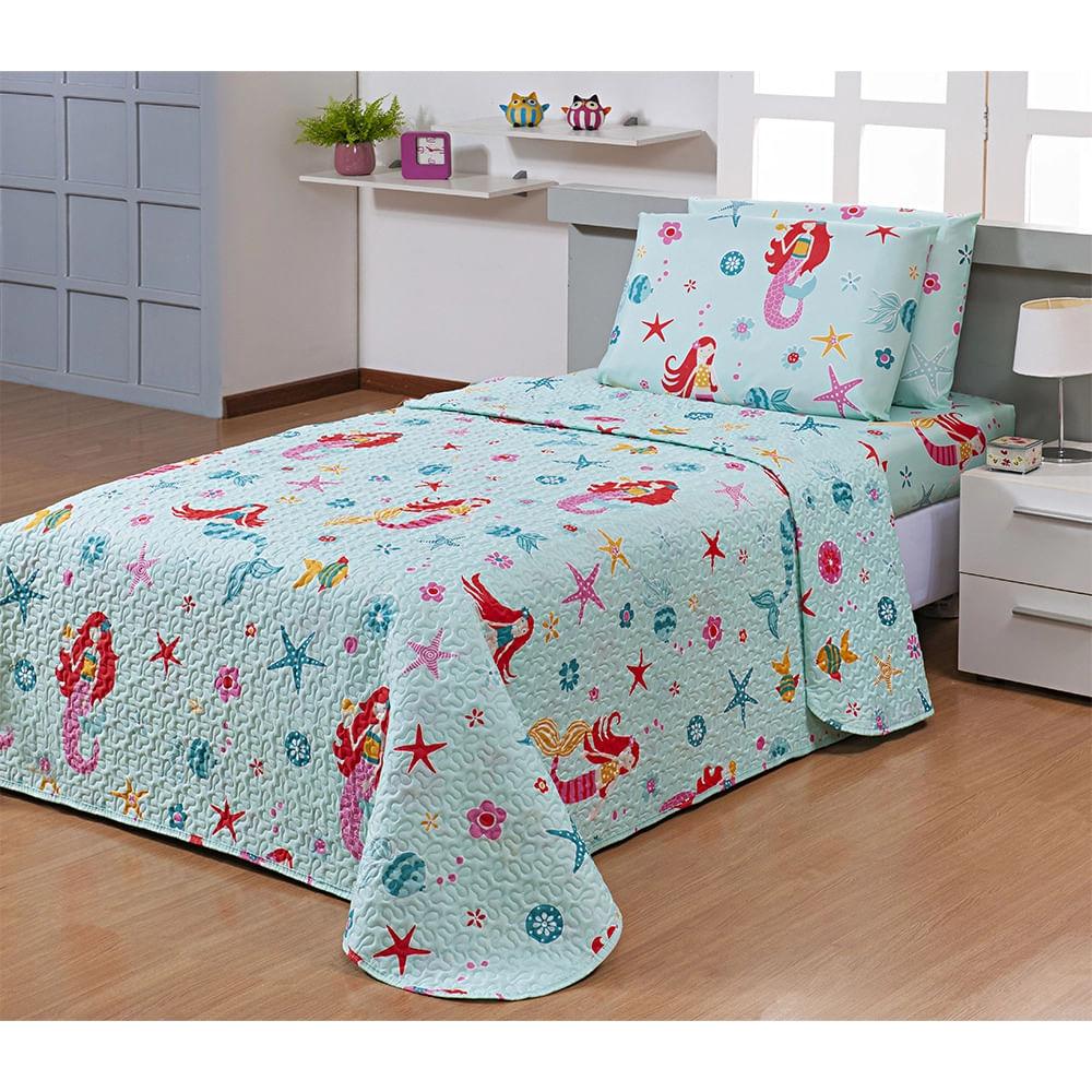 Jogo de Cama Infantil Cazza Poliéster Menina 2 Peças - Item Sortido - 3