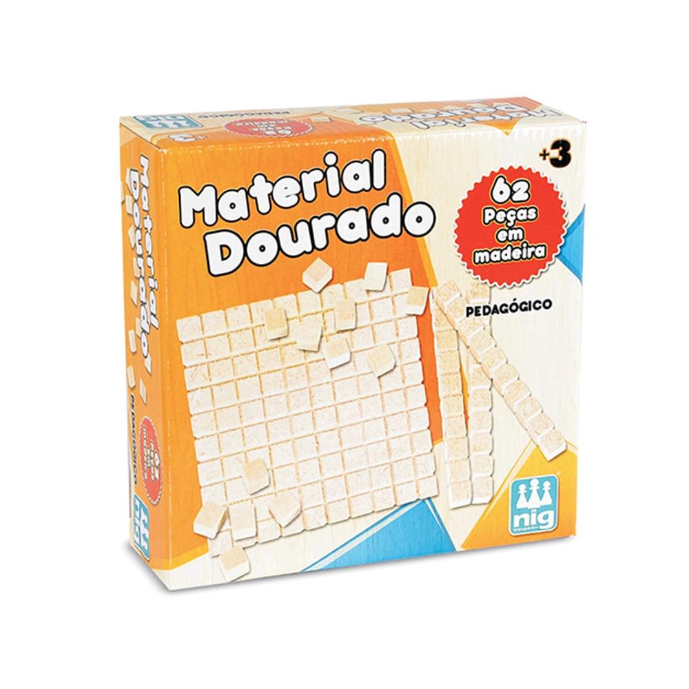 Material Dourado Nig com 62 Peças - 1