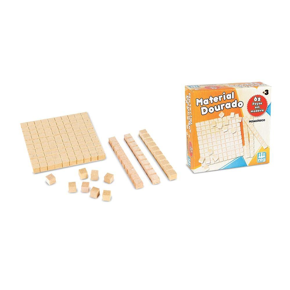 Material Dourado Nig com 62 Peças - 2