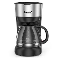 Cafeteira Elétrica Amvox ACF 227 Inox/Preta 18 Xícaras - 220V - 1