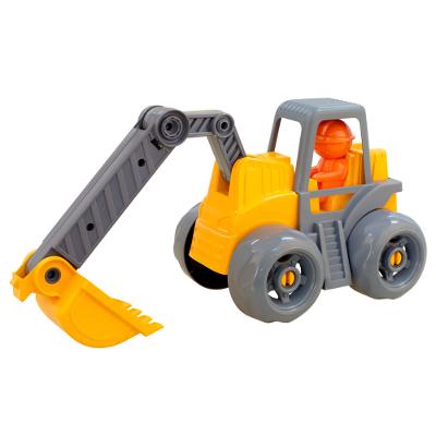Brinquedo Escavadeira Cardoso Open Tracks Trator com Boneco