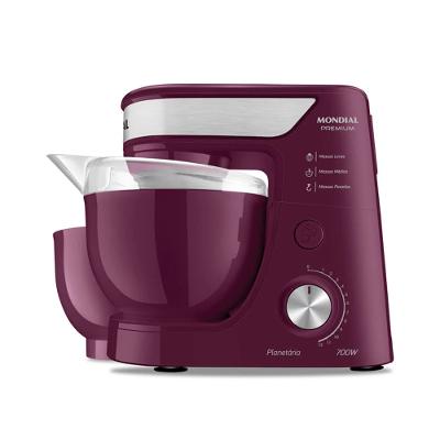 Batedeira Planetária Mondial Premium BP-01P-M Marsala - 700W 220V