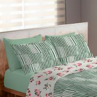 Capa Fronha de Travesseiro Camesa Estampada - Item Sortido