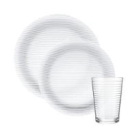 Aparelho de Jantar Nadir Diamante em Vidro 12 Peças - 7