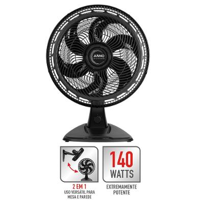 Ventilador de Mesa 2 em 1 40cm Arno X-TREME 6, 6 PÁS 140W 127V VE60