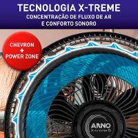 Ventilador de Mesa 2 em 1 40cm Arno X-TREME 6, 6 PÁS 140W 127V VE60 - 7