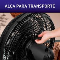 Ventilador de Mesa 2 em 1 40cm Arno X-TREME 6, 6 PÁS 140W 127V VE60