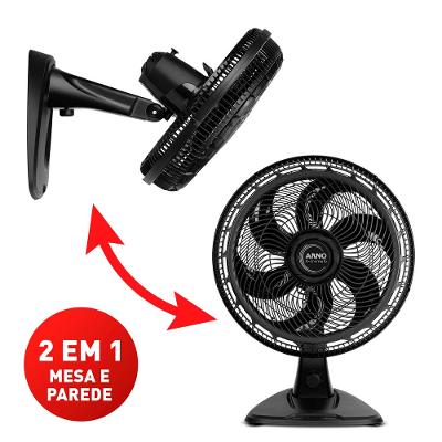 Ventilador de Mesa 2 em 1 40cm Arno X-TREME 6, 6 PÁS 140W 220V VE60