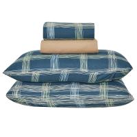 Jogo de Cama Casal Cazza Ivory Geo em Microfibra Estampado 4 Peças - Item Sortido - 7