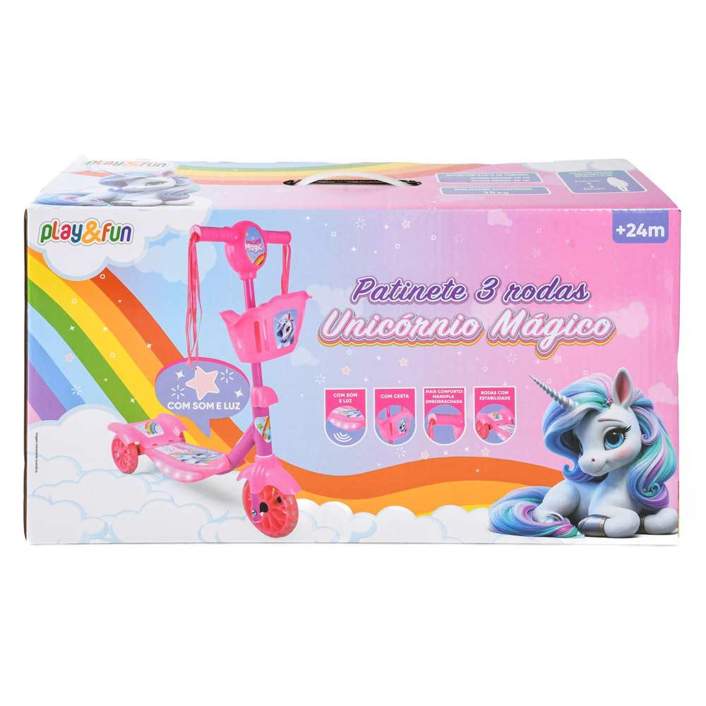 Patinete 3 Rodas c/ Cesta Rosa CV192317 - 6