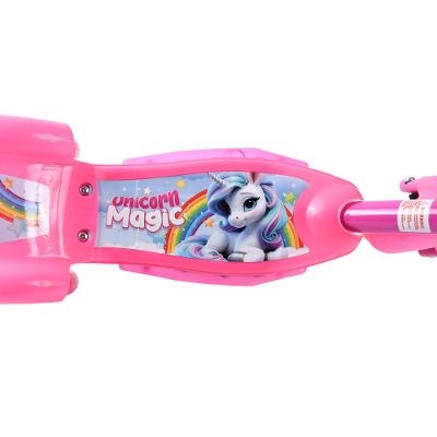 Patinete 3 Rodas c/ Cesta Rosa CV192317