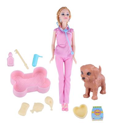 Boneca Luna Dra. Pet CV244129 Play&Fun