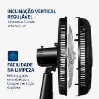 Ventilador de Mesa Mondial Turbo 8 Pás NVT-40-8P-B - 40cm 220V - 3