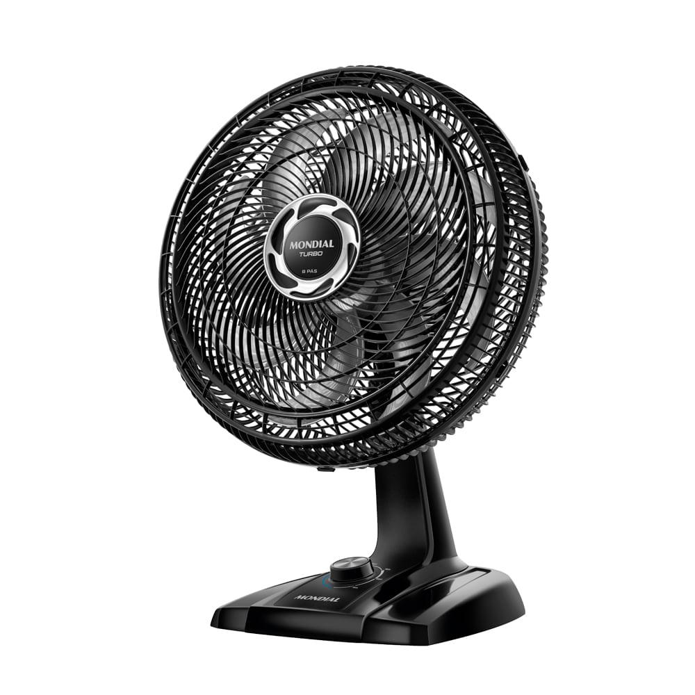 Ventilador de Mesa Mondial Turbo 8 Pás NVT-40-8P-B - 40cm 127V - 3