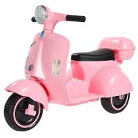 Moto Elétrica Scooter Unitoys Rosa com 6 Velocidades - 1