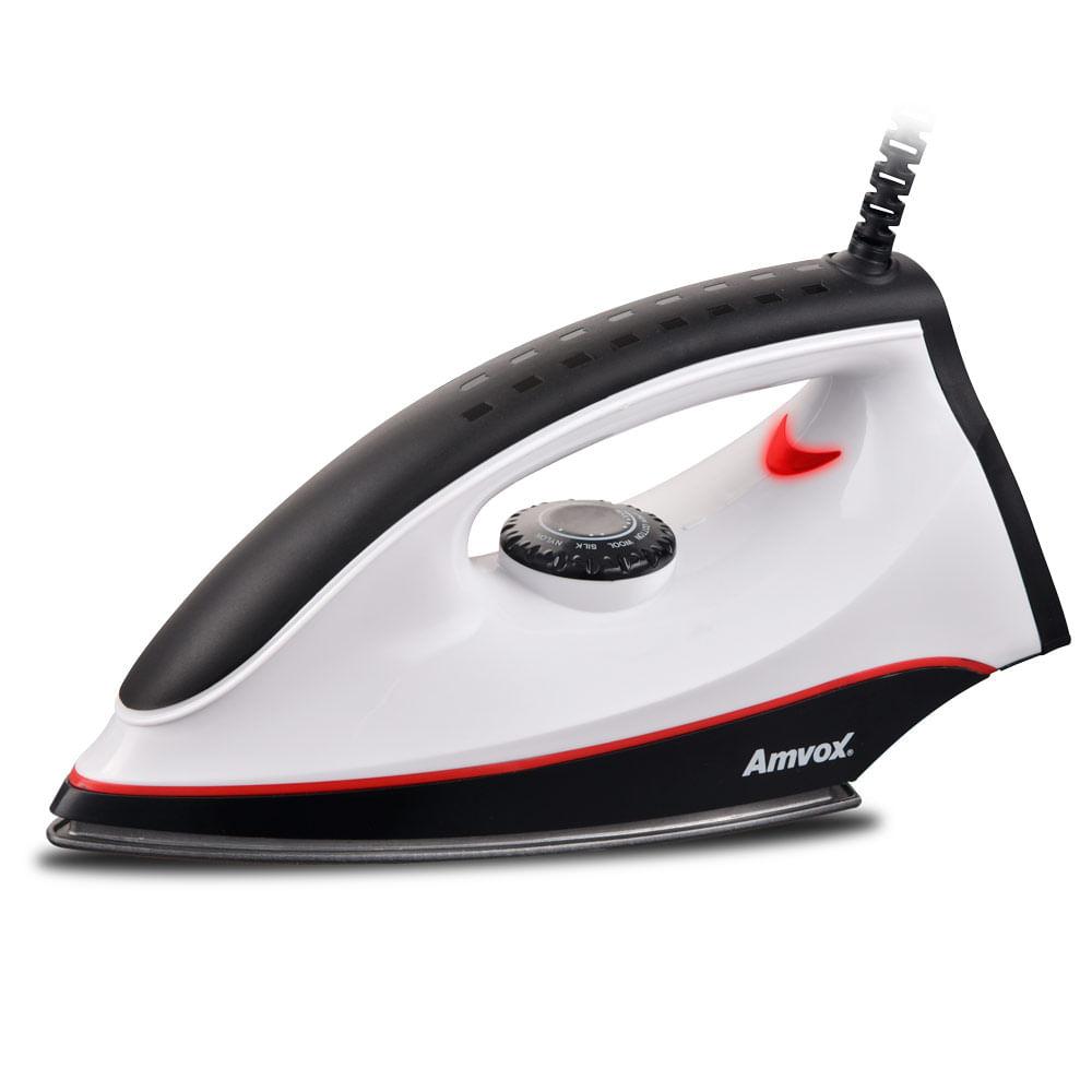 Ferro de Passar Roupa a Seco Amvox AF 1907 Branco 220V - 1