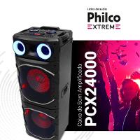 Torre de Som Amplificada Philco PCX24000 2400W