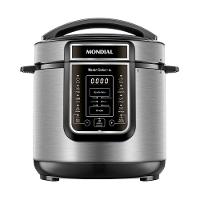 Panela de Pressão Elétrica Digital Mondial Master Cooker PE-60-6L-I - 127V - 1