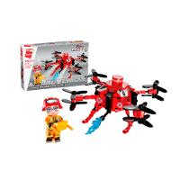 Bloco de Montar Set Bombeiro em Ação Mine City 12021 Qman - 2