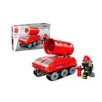 Bloco de Montar Set Bombeiro em Ação Mine City 12021 Qman