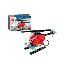 Bloco de Montar Set Combat Zones Super Bombeiro 1805 Qman - 3