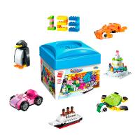 Caixa Blocos de Montar Surpresa Com 460 Peças 2901 Qman - 1