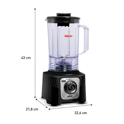 Liquidificador Arno Powermax Comfort Control LN65 Preto - 220V