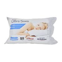 Travesseiro Ortobom Ultra Sono Fibra Siliconada Branco - 1