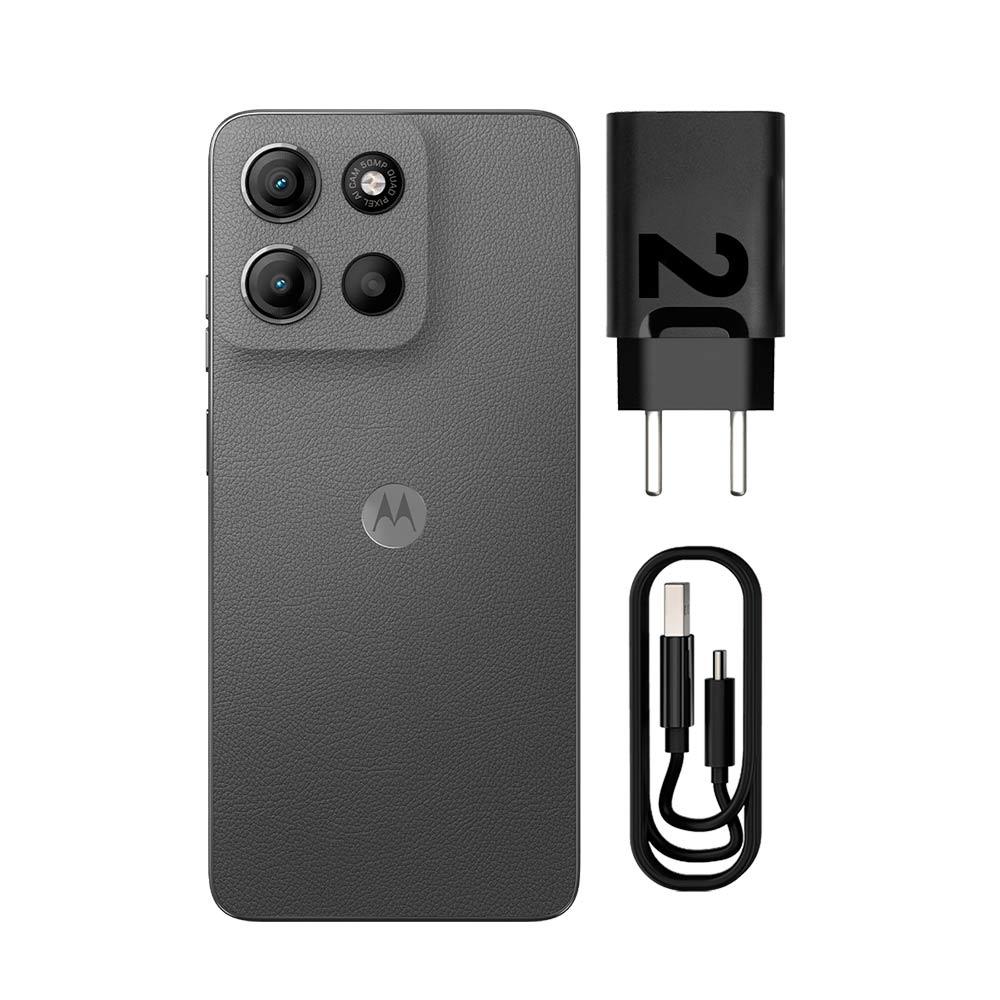 Smartphone Motorola Moto G15 256Gb Dual Chip 4G Tela 6.7" Câmera Dupla 50MP+5MP Grafite - 6