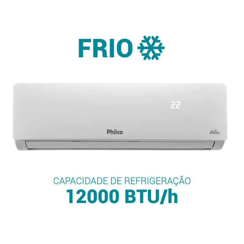 Unidade Interna Evaporadora Inverter Philco PAC9FC 220V - 8