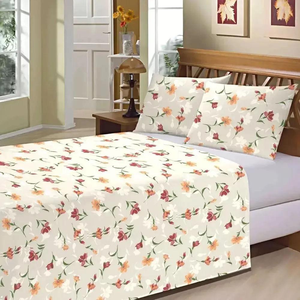 Jogo de Cama Queen Camesa Microfibra Estampado 3 Peças - Item Sortido - 3