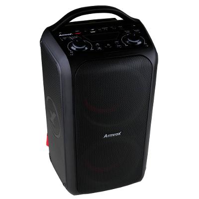 Caixa Amplificada Bluetooth Amvox ACA 600 Bagvox Black - Bivolt