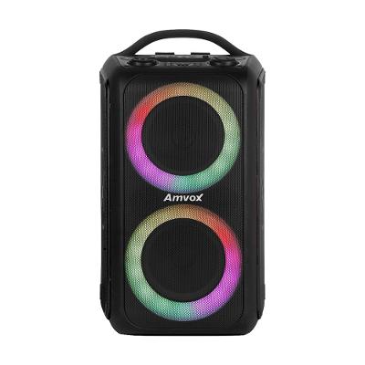 Caixa Amplificada Bluetooth Amvox ACA 600 Bagvox Black - Bivolt
