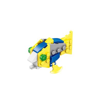 Blocos para Montar Fundo do Mar Xalingo 1 Unidade - Item Sortido